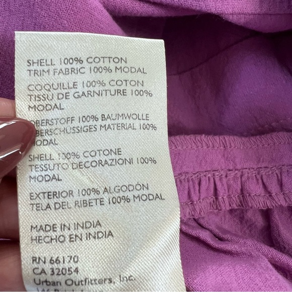 Free People Mini Dress Women’s Medium Desert Days Dramatic Orchid Halter S - Picture 7 of 10